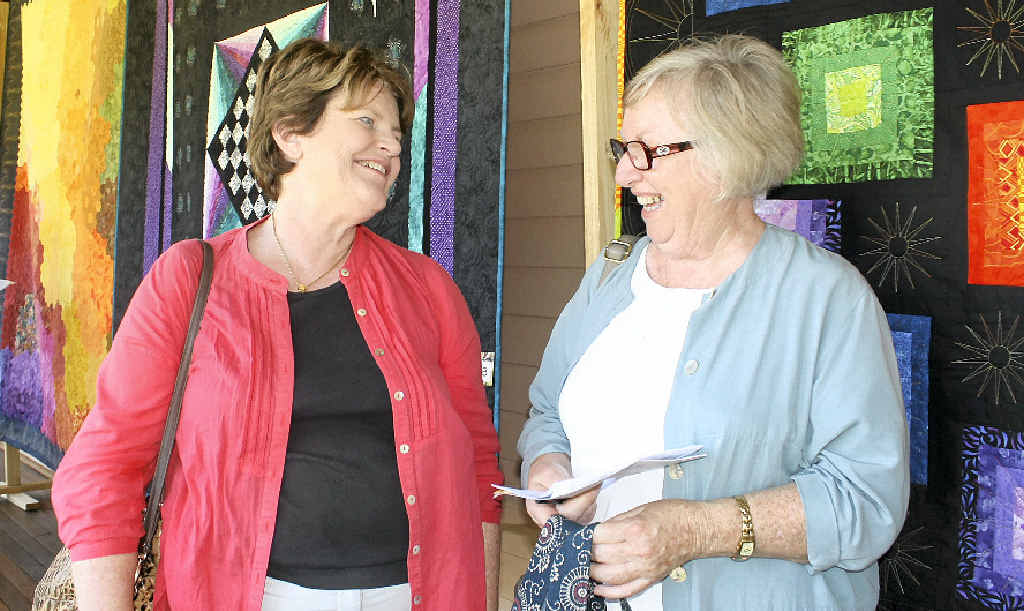 HANDCRAFTED BEAUTY: The Airing of the Quilts is on again at the Glenrose B&B; this weekend.